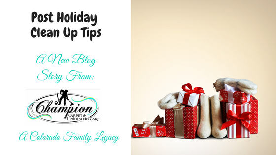 Post Holiday Clean Up Tips
