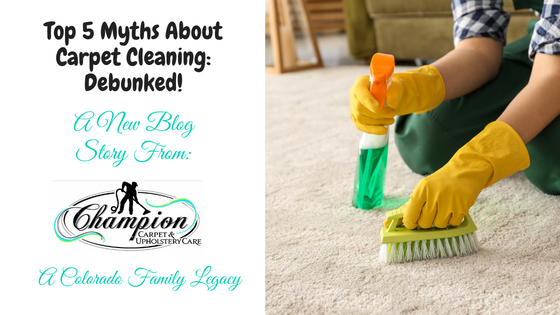 Top 5 Myths About Carpet Cleaning: Debunked!