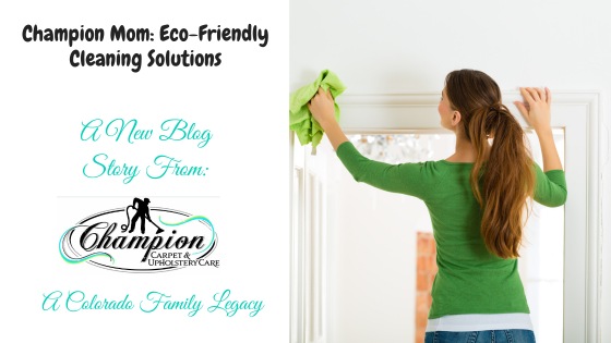 Champion Mom: Eco-Friendly Cleaning Solutions