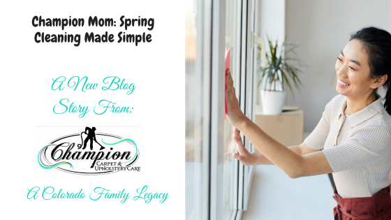 Champion Mom: Spring Cleaning Made Simple