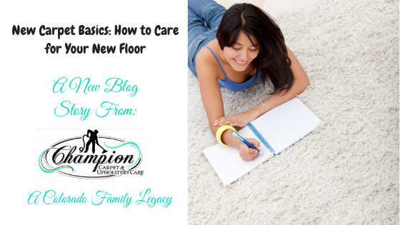 New Carpet Basics: How to Care for Your New Floor