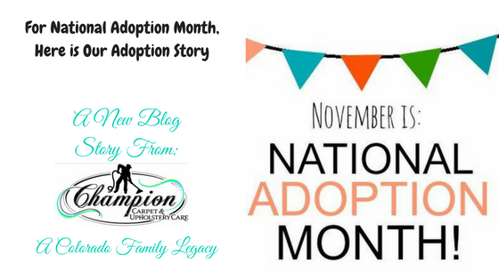 For National Adoption Month, Here is Our Adoption Story