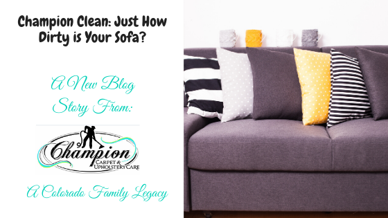 Champion Clean: Just How Dirty is Your Sofa?