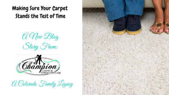 Making Sure Your Carpet Stands the Test of Time